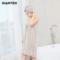 GIANTEX Women Bathroom Microfiber Bath Towels for s Bath Robe Hair Towel Set serviette de bain toallas de ducha badhanddoek