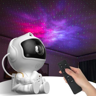 Astronaut Galaxy Projector Starry Sky Projector Night Light LED Nightlight For Children Home Bedroom Decor Birthday Gift