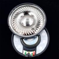 ▩⊙㍿ 50mm 32 ohm N48 Magnet Titanium Film Headphone Driver Unit High Fidelity DIY Audiophile Monitor Headphone Loudspeaker