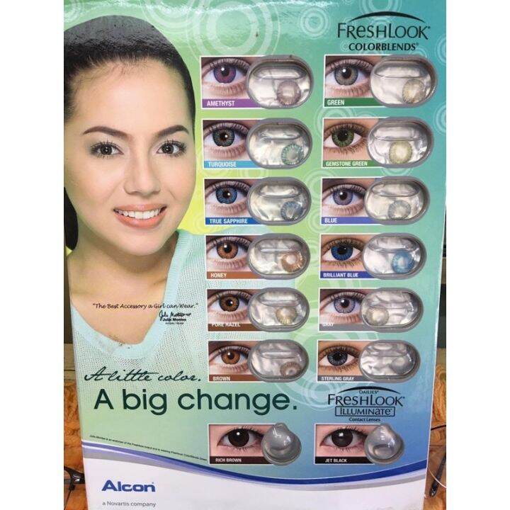 Freshlook Colorblends Contact Lens | Lazada PH