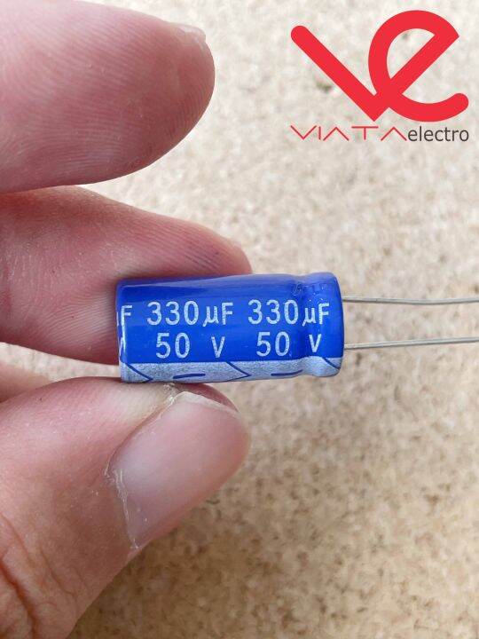 Kapasitor Elco 330uf 50v 2 Buah Kapasitor Capacitor Elko Kapasitor 330 Uf 50 V Lazada Indonesia 4460