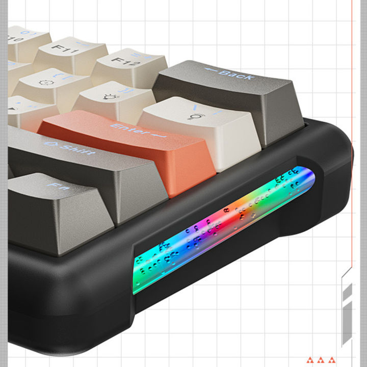 blue-switch-mechanical-keyboard-61-คีย์-แป้นพิมพ์-แป้นพิมพ์เกม-เรืองแสง-gaming-keyboard-คีย์บอร์ดไทย-คีบอร์ดบลูสวิต-แมคคานิคอล-คีบอร์ดเกมมิ่ง-คีย์บอร์ดเกมเรืองแสงไฟรุ้ง6สี-คีบอร์ดคอม-คีบอดเกมมิ่ง-แป้น