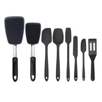 Silicone Kitchenware 8-Piece Cake Spatula Oil Brush Silicone Kitchenware Set Resistant Silicone Shovel Set