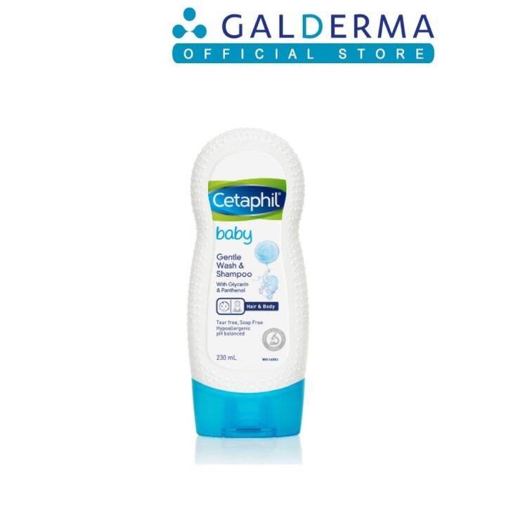 Cetaphil Baby Gentle Wash & Shampoo Glycerin/Panthenol 230ml Lazada PH