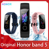 Huawei Honor Band 5สายรัดข้อมือวัดอัตราการเต้นของหัวใจ,สายรัดข้อมืออัจฉริยะติดตามการออกกำลังกายหน้าจอ AMOLED สำหรับโทรศัพท์ Xiaomi Samsung สินค้าสปอต สินค้าสปอต A A ของขวัญ กำนัล ของขวัญ gift gift gift gift