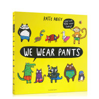 We wear pants happy animal group dress rules childrens Enlightenment funny and humorous picture book picture story book automobile transportation parent-child reading childrens character habit formation