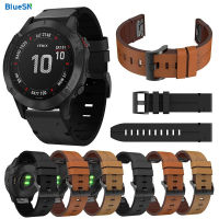 BLUESN สายนาฬิกาแบบปลดเร็วสำหรับ Garmin Fenix 6/6X Pro 5/5X Plus,สายนาฬิกาที่สามารถปลดได้อย่างรวดเร็วสายรัดนาฬิกาข้อมืออัจฉริยะ7เท่า20มม. 22มม. 26มิลลิเมตรหนังสาย