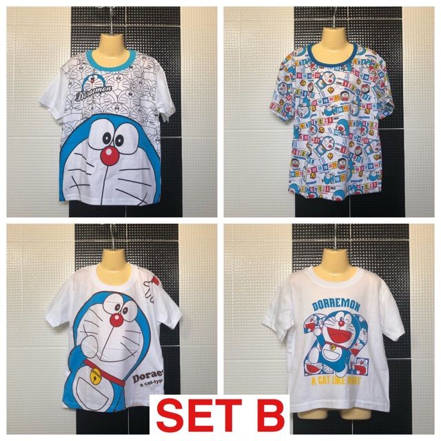 เสื้อยืดเด็กลายลิขสิทธิ์แท้-set-c