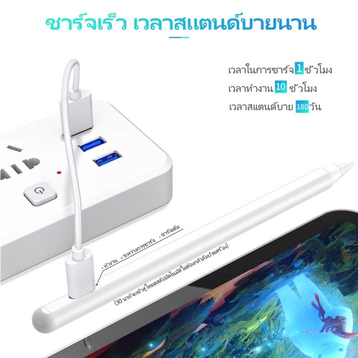 ปากกาโทรศัพท์-ปากกาทัชสกรีน-ปากกาไอแพด-capacitive-ปากกาสไตลัส-ปากกาทัชสกรีน-ปากกาเขียนหน้าจอ-for-ios-amp-android