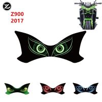 Z900 For KAWASAKI Z900 2017 Z900 Motorcycle Accessories Front Fairing Headlight Guard Sticker Head Light Protection Sticker