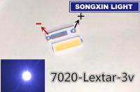 【♘COD Free Cas♘】 ganfengsu3936969 Lextar ไฟแบคไลท์ Led 0.5W 7020 3V 40lm ขาวเย็นแสงไฟ Lcd 200ชิ้นสำหรับใช้ในทีวีโทรทัศน์