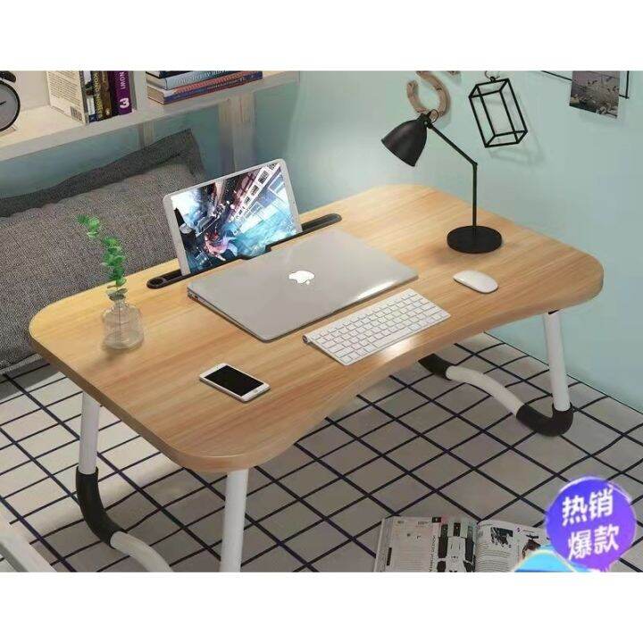 Laptop bed table mini folding table for bed/lazy desk Lazada PH