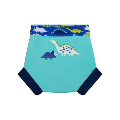 กางเกงสวมทับผ้าอ้อมว่ายน้ำเด็ก Mothercare blue baby nappy cover 12-18 months UA441