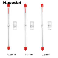 Nasedal 1pc 0.2mm 0.3mm 0.5Mm Airbrush หัวฉีดเข็มสำหรับ Nasedal NT-130 NT-131 NT-132 NT-190 Airbrushes