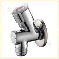 ✎▫ L15596 - Luxury Wall Mounted Chrome Color M1/2 -M1/2 Brass Angle Valve