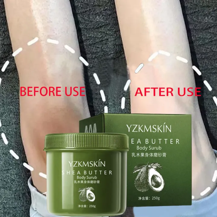 Body Scrub Exfoliating Scrub Whitening Scrub 250g Deep Cleansing Exfoliating Chicken Skin