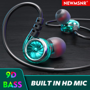 Tai Nghe Âm Trầm Newmsnr 9D Có Mic