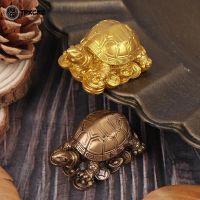 [hot]✹  1pc Money Turtle Resin Ornaments Chinese Small Animals Statue Shui Decoration