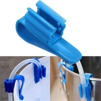 2pcs/set Fish Tank Filter Barrel Water Pipe Fixer Blue Water Pipe Fixing Clip Aquarium Supplies Accessories