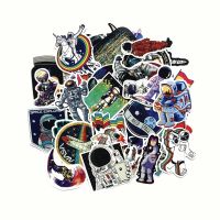 10/30/ 50Pcs Outer Space Astronaut Stickers For Suitcase Skateboard Laptop Luggage Fridge Phone Car Styling DIY Decal Sticker