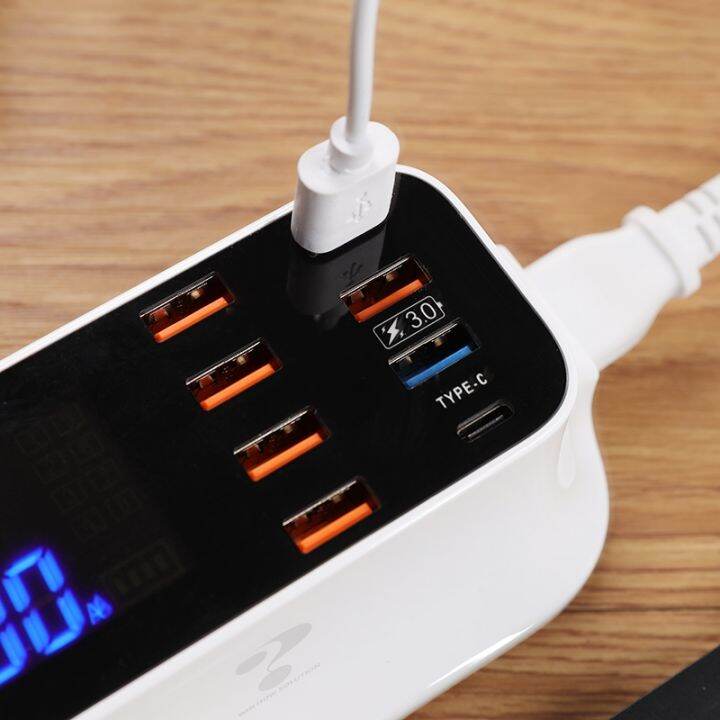 qc3-0-8-port-usb-type-c-charger-display-charging-desktop-us-plug