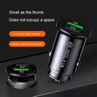 Car Charger USB Type C Fast Charging Car Phone Adapter for iPhone 13 12 Xiaomi Huawei Samsung S21 S22 Quick Charge 3.0