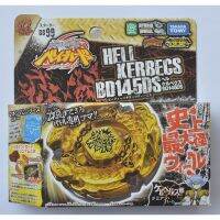 Takara Tomy Beyblade โลหะต่อสู้ฟิวชั่นด้านบน BB99 นรก KERBECS BD145DS กับ Light Emitter