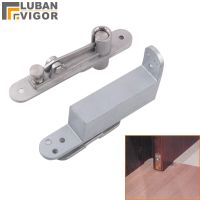 Stainless steel  door shaft Invisible hinges  auto closed  with buffer function strong and sturdy self close pivot adjustable