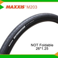 [COD]1ชิ้น MAXXIS M203ยางกึ่งหัวล้านยางระเบิด26 27.5*1.25 1.5 700 * 23C 25C 28C จักรยานเสือภูเขายางไม่พับพับยางอุปกรณ์จักรยาน