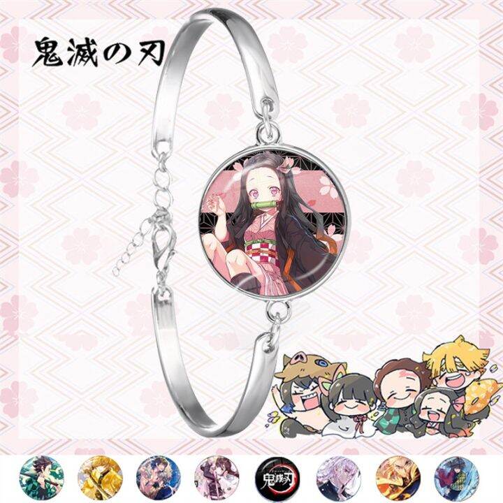 anime-kimetsu-no-yaiba-demon-slayer-charm-accessorie-new-fashion-bracelet-kamado-tanjirou-nezuko-cosplay-unisex-jewelry