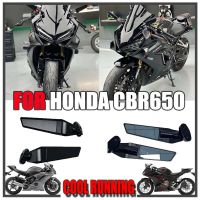 For Honda CBR650R CBR650 CB650R Motorcycle Mirror Modified Wind Wing Rotating Rearview Mirror