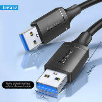 Jasoz USB กับสาย USB ประเภทชายกับชาย USB 3.0ความเร็วสูงวันที่เคเบิ้ลสำหรับหม้อน้ำฮาร์ดดิสก์ทีวีกล่องรถ USB A สาย