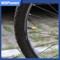 WDPlanet ผ้าคลุมฝาวาล์วกันฝุ่นล้อยางรถยางรถยนต์รถจักรยานยนต์4ชิ้น-หกเหลี่ยมสีทอง