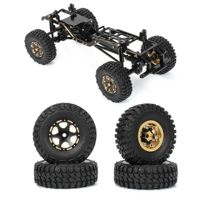 1-0-brass-wheel-rim-tires-for-1-18-1-24-rc-crawler-axial-scx24-fms-fcx24-enduro24