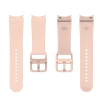 ☢۩♗ Dla Samsungs Watch Strap Sweatproof silikonowy zegarek zespoły dla mężczyzn metalowe projekt klamry do codziennego użytku praca sportowa