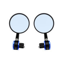 2021Motorcycle Rearview Mirror Modification Reversing Mirror Power Handlebar 22mm Aluminum Alloy Round Rearview Mirror