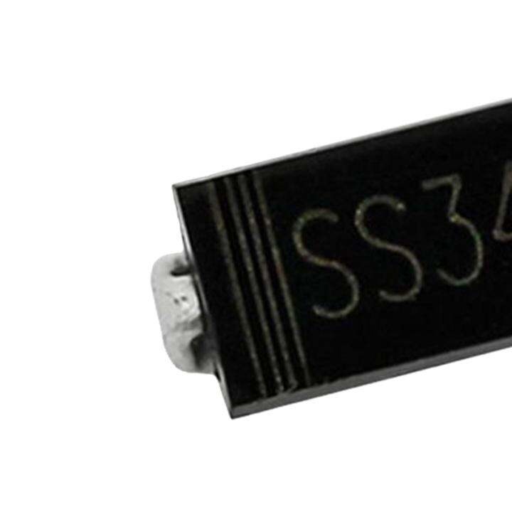 simhoa-ss34-sma-ไดโอดชอตต์กี้1n5822อิเล็กทรอนิกส์100ชิ้น3a-40v