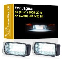 12V LED License Number Plate Light Assembly For Jaguar XJ (X351) 2009-2016 Jaguar XF (X250) 2007-2015