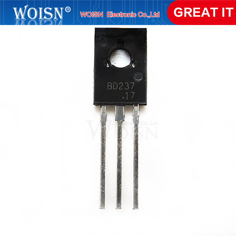 100pcs BD237 TO-126 NPN 100V 2A transistor NEW 