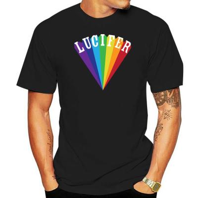 Mens Lucifer Rising Cult Film Psychedelic T-shirt Round Neck Short Sleeves Tops Clothing