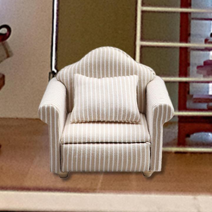 dolity-2x-เก้าอี้โซฟาบ้านตุ๊กตามีหมอนตกแต่งบ้านสำหรับเด็กวัยหัดเดินโซฟาเดี่ยว