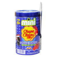 Mini Chupa Chups Tongue Painter จูปาจุ๊ปส์ มินิ ทังเพ้นท์เทอร์ อมยิ้มลิ้นเปลี่ยนสี ขนาดมินิ 50 ไม้