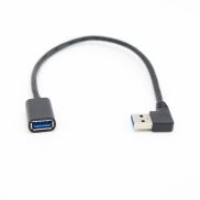 Bộ Chuyển Đổi Dây Cáp Nối Dài Đầu Đực Sang Đầu Cái USB 3.0 Siêu Tốc Góc