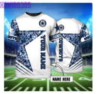 Dallas Cowboys- Personalized Name 3D Tshirt 02- H9H3