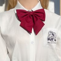 【Fashion house]นักเรียนเสื้อสีขาวปกโบว์ผูกผ้าแข็งชุดนักเรียนกุทัณฑ์ธุรกิจ Bowties พรรคเสื้ออุปกรณ์เสริมสำหรับผู้หญิงสาว