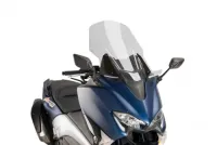 PUIG - WINDSHIELD TOURING Yamaha TMAX530 SX/DX2017-2019&amp;TMAX560 2020-2021&amp;new Tmax5602022-2023(กรุณาตรวจสอบสต๊อกสินค้าก่อนสั่งซื้อทุกครั้ง)