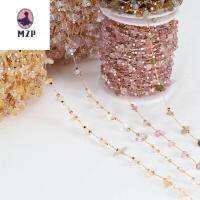 MZP กระจก สีสันสดใส คริสตัล ผลการวิจัย อุปกรณ์ anklets สำหรับ DIY งานฝีมือ โซ่หิน โซ่ลูกปัด อุปกรณ์ทำมือ ส่วนประกอบสร้อยข้อมือสร้อยคอ