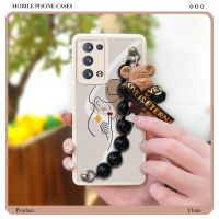 Skin-friendly feel Nordic wind Phone Case For OPPO Reno6 Pro+/Reno6 Pro Plus soft shell for girl cute Anti drop airbag