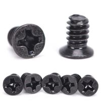 100PCS/Set  3.5" Hard Drive HDD Tray Computer Chassis Hard Disk Black Screw For PC Nails Screws  Fasteners