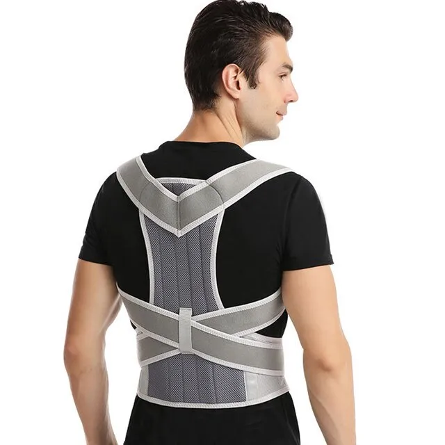 Adjustable Bone Shoulder Support Posture Corrector Upper Back Brace